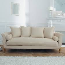 This 3d model was originally created with sketchup 8 and then converted to all other 3d formats. Banquette 3 Places En Coton Coloris Lin Maisons Du Monde Sofa Sofa Cotton Day Bed Frame