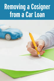 Can A Cosigner Be Removed From A Car Loan Roadloans Car Loans Refinance Car The Borrowers