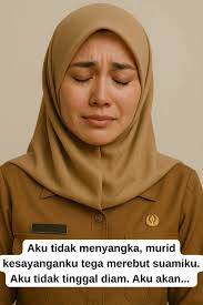 Judul: ISTRI MUDA UNTUK PAPA Napen: CiciWalif Platform: KBM APP Bab 10  "Seharusnya kamu izin dulu, biar papa telfon dulu wali kelas mu" Ronald pun  merogoh h-p dalam kantongnya lalu mencari nom-or