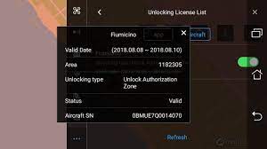If your self unlock was successful, you should already see the necessary flight license in the list. Dji Spark Unlocking License Off 61 Medpharmres Com