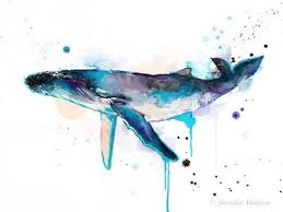 Hd files and video process on patreon.com/yuumei. Humpback Whale Painting By Slaveika Aladjova Saatchi Art
