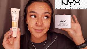 Apply bare with me tinted skin veil to freshly primed skin with your fingers or your favorite foundation pro brush to achieve a flawless satin. Nyx Bare With Me Tinted Skin Veil Jelly Primer Review Youtube