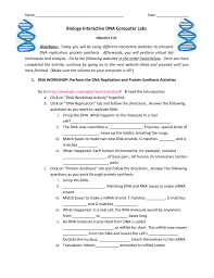 Print student copies (answers not marked). How Is Dna Synthesized In A Lab