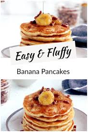 Easy Fluffy Banana Pancakes Del S Cooking Twist Recipe In 2020 Banana Pancakes Easy Banana Pancakes Banana Pancakes Healthy