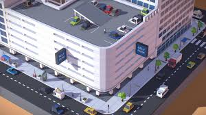 Low Poly Style Chicago Buildings By Alexander Kovalev Chicago Buildings Low Poly Poly