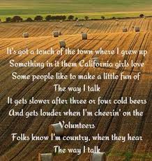 And gets louder when i'm cheerin' on the volunteers. Morgan Wallen The Way I Talk Country Lyrics Country Music Song Lyric Quotes