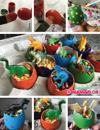 Increibles Ideas Para Fiesta De Dinosaurio Manualidades Mamaflor