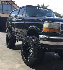 Check spelling or type a new query. 1995 Ford Bronco Wheel Offset Hella Stance 5 Suspension Lift 8 267304 Custom Offsets