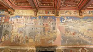 The allegory of good and bad government is a large series of frescos painted between 1337 and 1339. Sala Della Pace Palazzo Pubblico Siena 3d Model By Matthew Brennan Matthewbrennan Bbd4d06