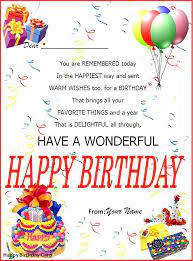 Microsoft word can already fulfill your basic need to make a card. Birthday Card Word Template Birthday Gallery Happy Birthday Template Birthday Card Template Free Happy Birthday Invitation Card