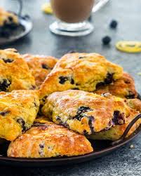 Lemon Blueberry Scones