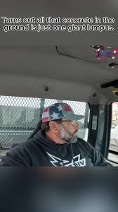 Turns out all that concrete in the ground is just one giant lumpus #xyzbca  #youtube #fyp #viral #concrete #construction #diy #viral #worklife  #victoryoutdoorservice #vlog