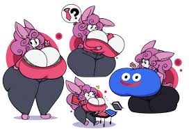 Rule34 - If it exists, there is porn of it  slime (dragon quest),  wigglytuff  4228878