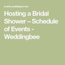 Hosting A Bridal Shower Schedule Of Events Weddingbee Bridal Shower Couple Wedding Shower Bridal