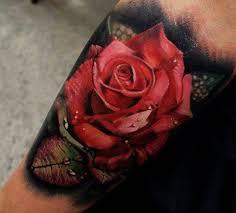 Black And Red Rose Tattoo Meaning 1001 Ideas For Cool Tattoos For Women And Their Meaning Red Rose Tattoo