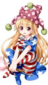 Anime Picture Search Engine 1girl American Flag American Flag Legwear American Flag Shirt Blonde Hair Clownpi American Flag Colors American Flag Shirt Anime