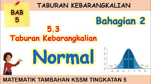 Add math bab 6 pilih atur dan gabungan tingkatan 5 latihan 6 1 malay cikgu online. Video 4 Matematik Tambahan Kssm Tingkatan 5 Bab 5 Taburan Kebarangkalian Normal Bahagian 2 Youtube