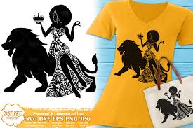 Download Leo Svg Black Woman Svg Zentangle Cricut File Didiko Designs