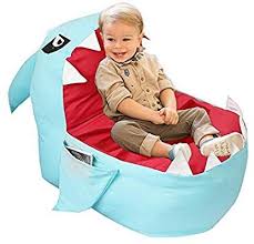Imshi Shark Large Storage Stuffed Animal Bean Bag Chair For Children Jumbo Stuffed Animal T Bean Bag Chair Kids Bean Bag Chair Covers Stuffed Animal Bean Bag