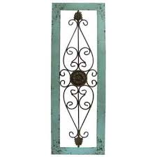 Turquoise Framed Metal Wall Decor Hobby Lobby 437897 In 2021 Metal Wall Decor Wall Decor Online Tuscan Wall Decor