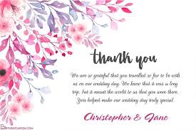 Check spelling or type a new query. Lovely Floral Wedding Thank You Cards Images