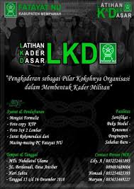 Sobat ketik surat yang berbahagia. Latihan Kader Dasar Fatayat Nu Kabupaten Mempawah Event Laduni Layanan Digital Untuk Negeri