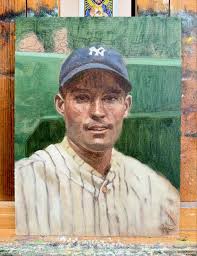 Back in Brooklyn. I have a LOT of work to do. Yikes. But also, yay!  #baseballart