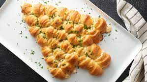 Roll trees in parsley, pressing parsley evenly onto trees. Pull Apart Crescent Christmas Tree Recipe Pillsbury Com