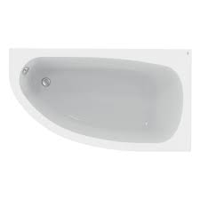 Raumspar badewanne 160x100x42cm, ohne füße, rechts, weiß. Ideal Standard Hotline Neu Raumspar Badewanne Asymmetrisch Rechts K275701
