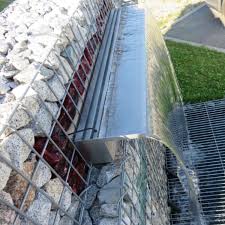 Gabionen Wasserfall In 2020 Gabionen Gabionenwand Wasserfall Garten