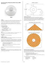Occupancy sensor ceiling mounted installation guide. Sk806 Owners Manual Manualzz