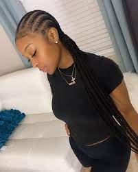 King Jai On Instagram 10 Straight Backs On My Pooh Jayda Wayda Stitchbraids Feed In Braids Hairstyles Hair Ponytail Styles African Braids Hairstyles