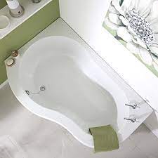 Immergiti nel relax con la vasca da bagno idromassaggio jacuzzi® di iperceramica. Hudson Reed Vasca Da Bagno Angolare Acrilico Bianco Design Salva Spazio Ad Angolo Reversibile Con Pannello Vasca 1500 X 1000 X 565mm Arredamento E Casa