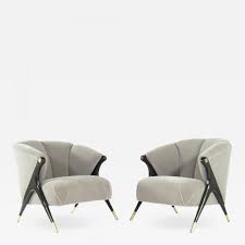 Free shipping on many items | browse your favorite brands | affordable prices. Karpen Of California Modernist Karpen Lounge Chairs In Taupe Mohair 1950s