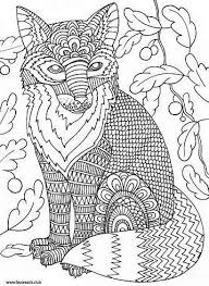 Fox mandala coloring pages animals. Mandala Fox Coloring Page To Print Fox Coloring Page Animal Coloring Pages Mandala Coloring Books