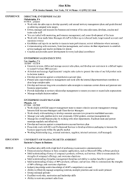 This section, however, is not just a list of your previous cloud computing responsibilities. Enterprise Sales Resume Samples Velvet Jobs