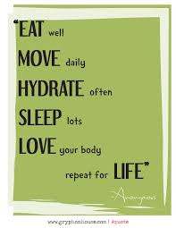 Quote Of The Week Eat Move Hydrate Gryphon House National Nutrition Month Nutritionist Quotes Nutrition Month
