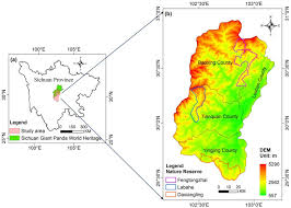 A The Location Of Yaan Prefecture In Sichuan Province The