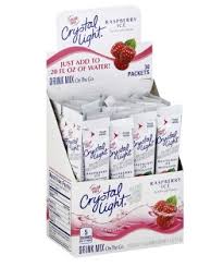 Crystal Light On The Go Beverage Mix Variety Pack 4 Flavors 120 Per Case