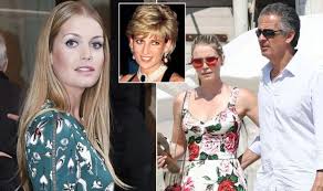You may know her as princess diana's niece when lady kitty spencer arrived at st. Royal Wedding Princess Diana Niece Lady Kitty To Wed Fashion Mogul 32 Years Her Senior Royal News Express Co Uk