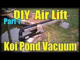 Amazing diy pond vacuum using air compressor. Diy Air Lift Koi Pond Vacuum Part 1 3 Youtube