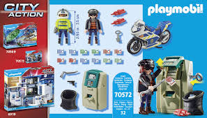 Kevin bekommt von el presidente den auftrag, in die bank einzubrechen. Playmobil Bank Robber Chase Toys R Us Canada