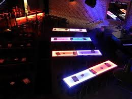 Check Out Led Tables From Barchefs Com At Bobby Mckey S Dueling Piano Bar Dueling Piano Bar Dueling Pianos Piano Bar