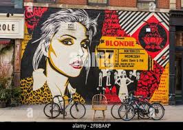 Blondie mural hi-res stock photography and images