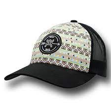Women S Hooey Cap Quake Aztec Print Black Logo Chick Elms Grand Entry Western Store And Rodeo Shop
