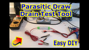 Pop the hood and locate your vehicle's battery. Diy Parasitic Draw Drain Test Tool Testing Car Truck Battery Dies Overnight Check Voltage Drop Youtube