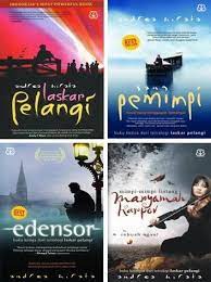 Tetralogi Laskar Pelangi Sang Pemimpi Edensor And Maryamah Karpov Novel Pelangi Buku