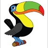 Toucans are such interesting birds and super interesting to color. 1