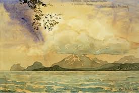 Дружба богаевского и волошина возникла из общности субъективного образа понимания ими природы восточного побережья. Maksimilian Aleksandrovich Voloshin