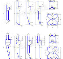 Specially made press brake tooling , amada press brake molds ...